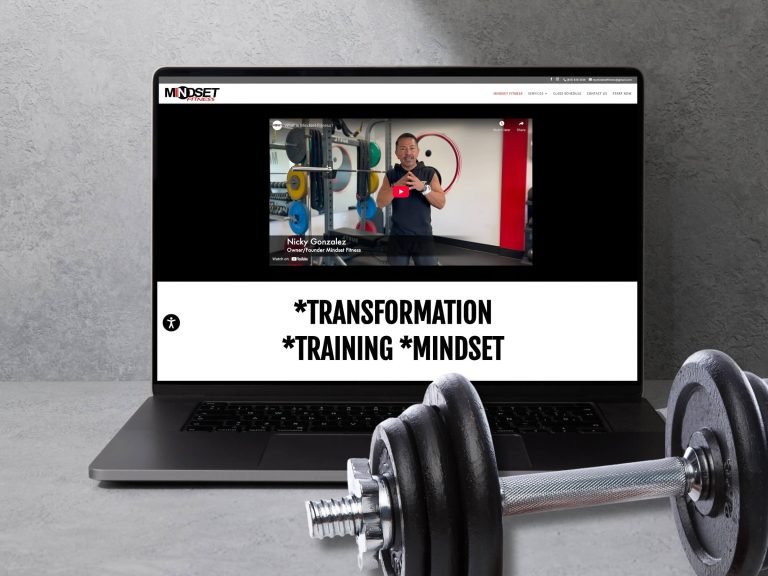 Mindset Fitness Website Redesign