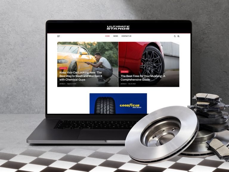 Ultimate Stangs Automotive Website Design